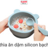 bát ăn dặm silicon