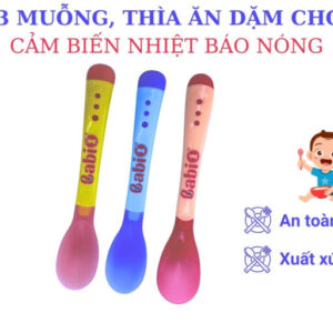 thìa ăn dặm báo nóng