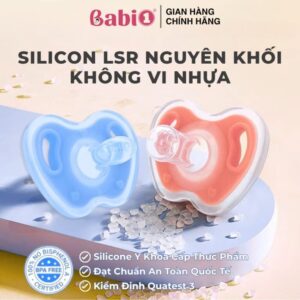 chất liệu ty ngậm silicon y tế không vi nhựa Babi1